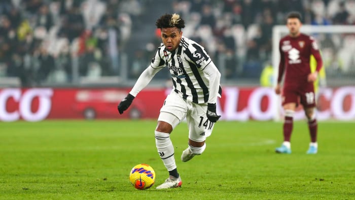 Juventus and USMNT midfielder Weston McKennie